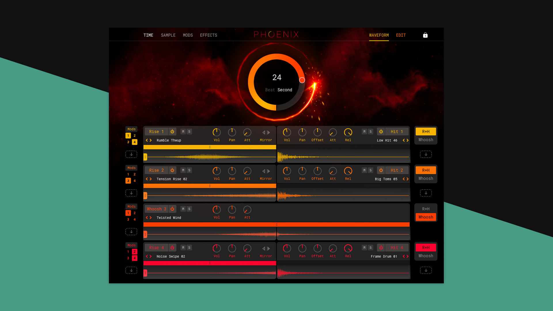 Phoenix: Rise, Hit & Whoosh Builder