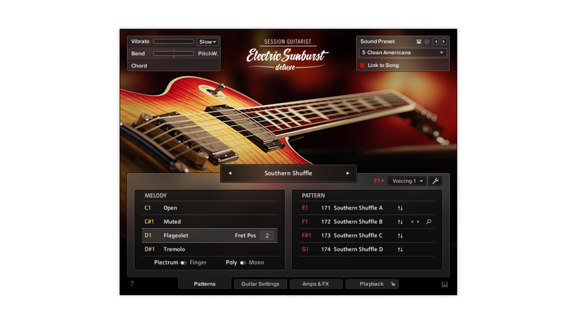 SESSION GUITARIST – ELECTRIC SUNBURST DELUXE