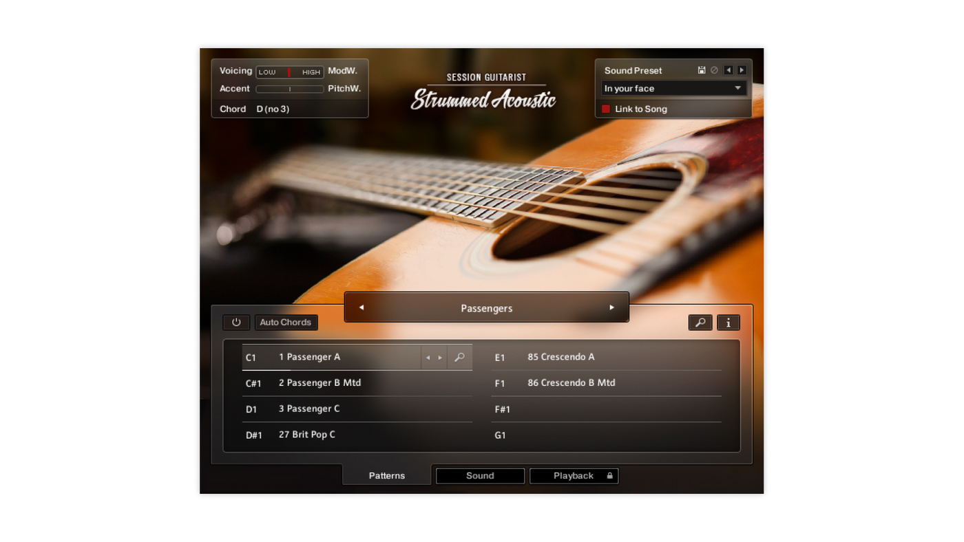 SESSION GUITARIST – STRUMMED ACOUSTIC