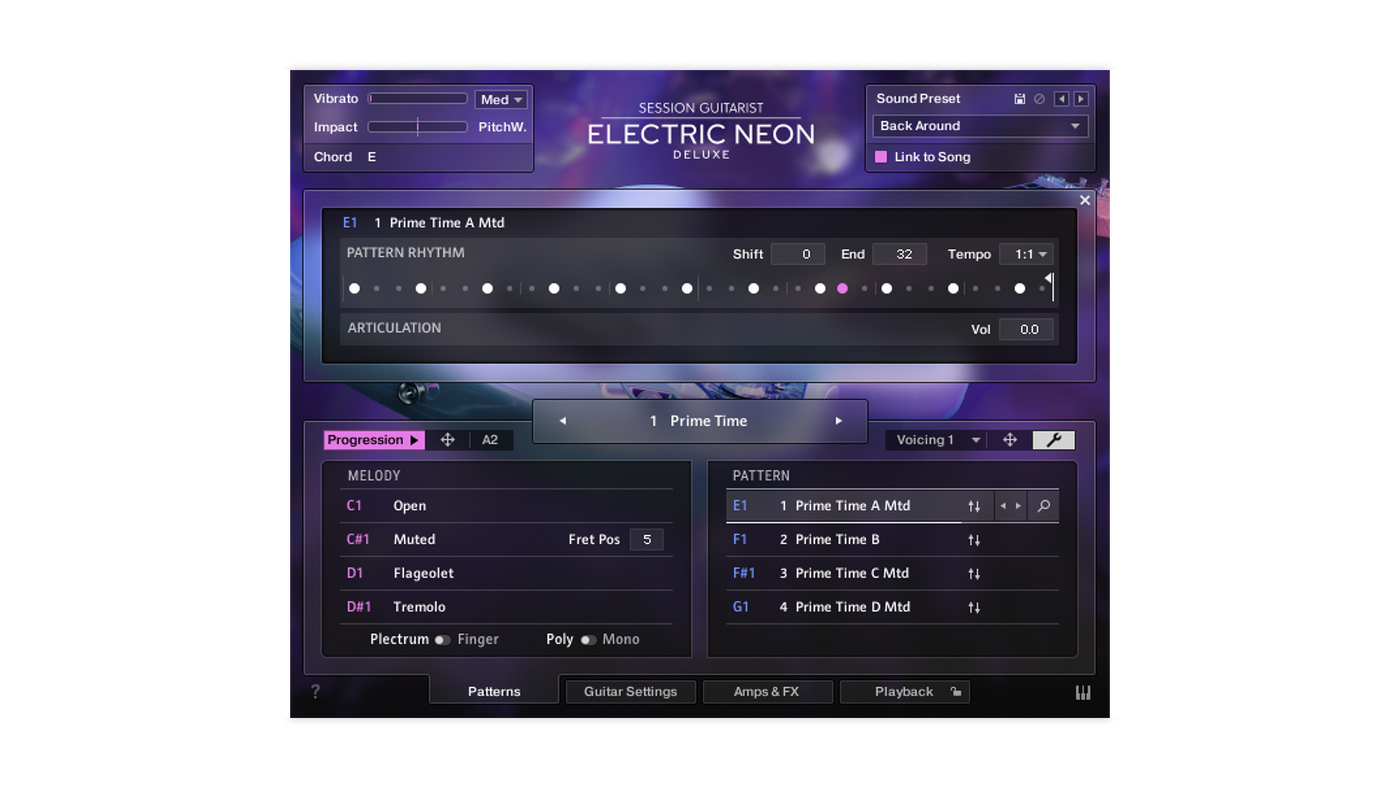 Session Guitarist - Electric Neon Deluxe