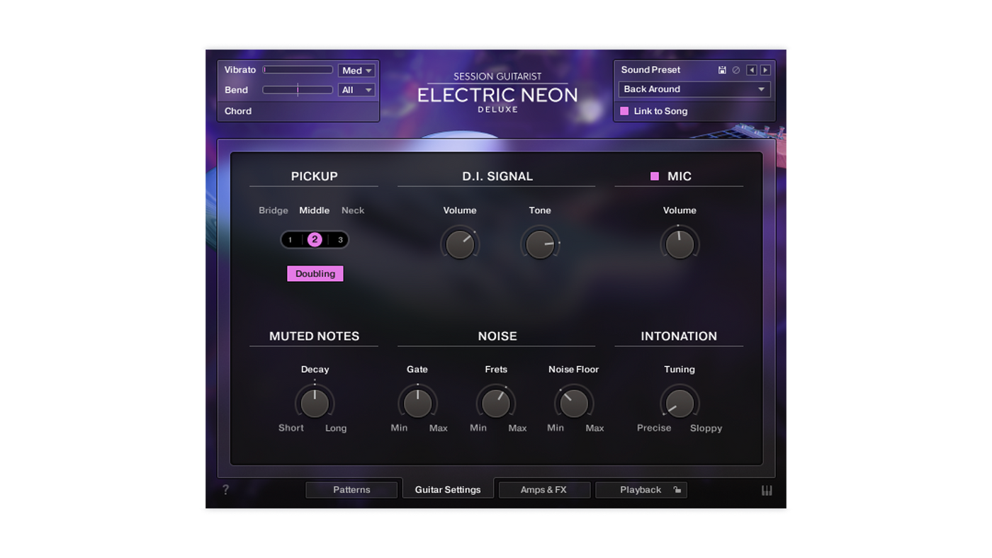 Session Guitarist - Electric Neon Deluxe