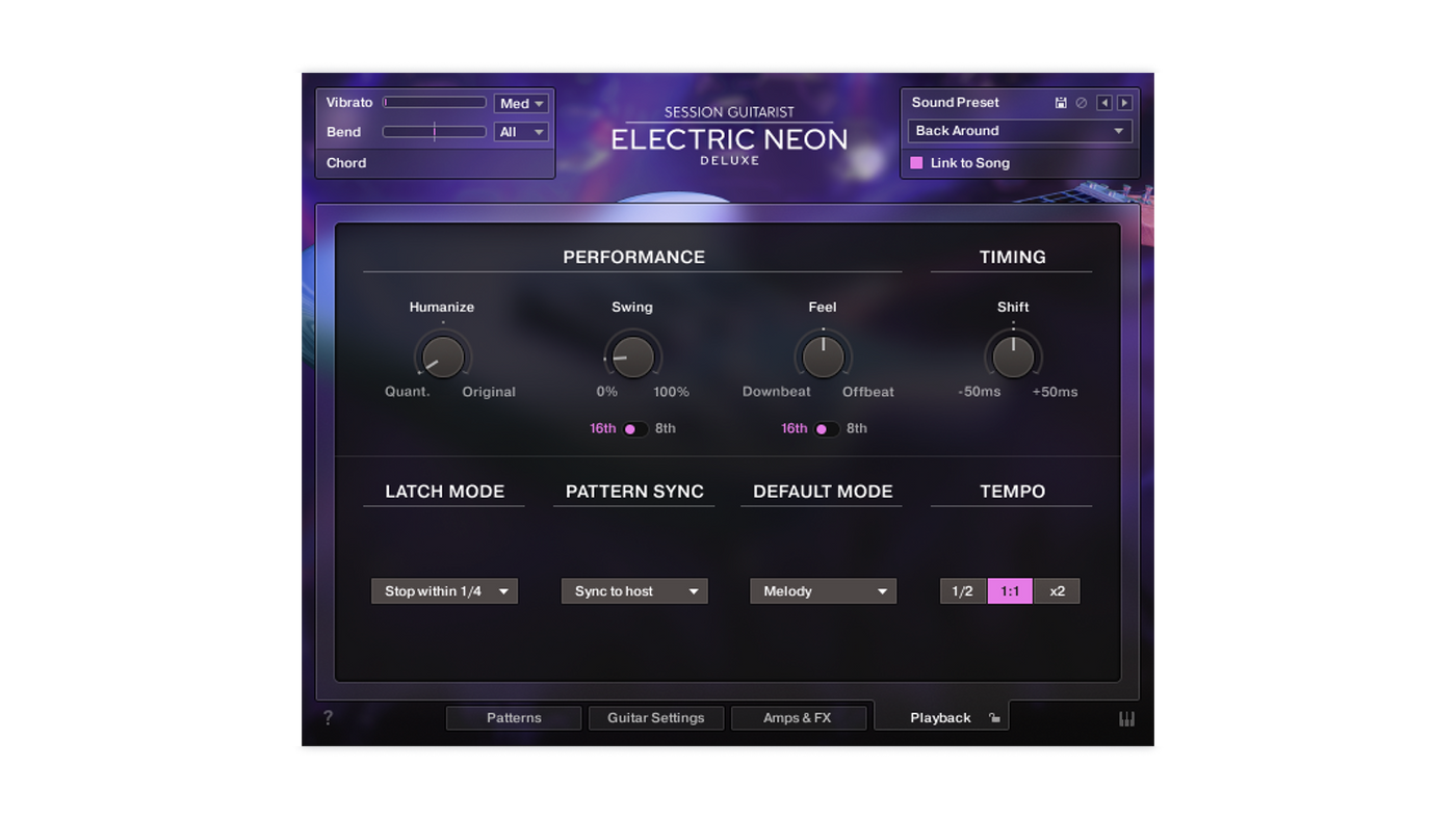 Session Guitarist - Electric Neon Deluxe