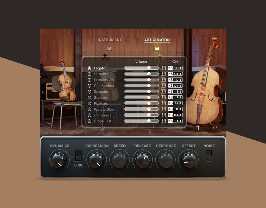 Intimate Studio Strings | Customizable string ensemble