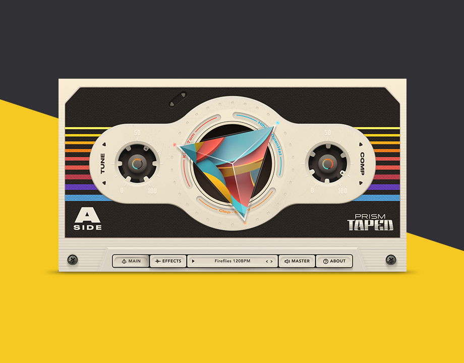 PRISM Taped Indie Pop Drums