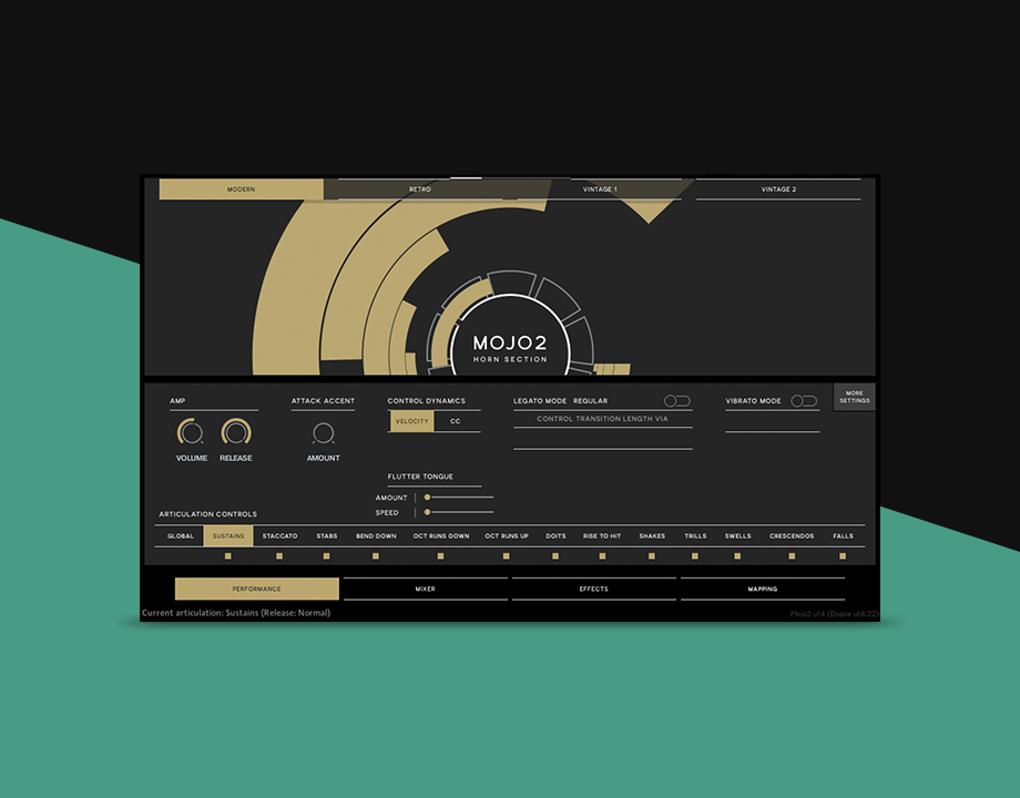 MOJO 2: Horn Section | Virtual instrument