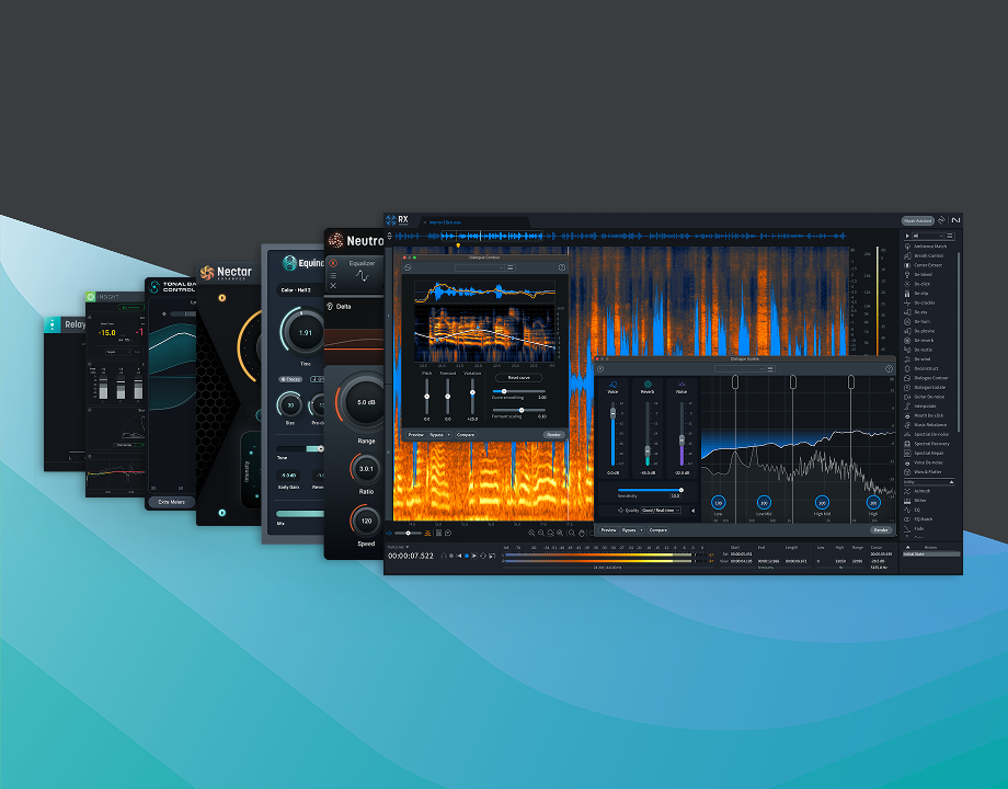 RX Post Production Suite 9 – do-it-all audio post-production bundle