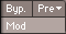 The Bypass, Preset and Modulation buttons found on every Effects Chain.