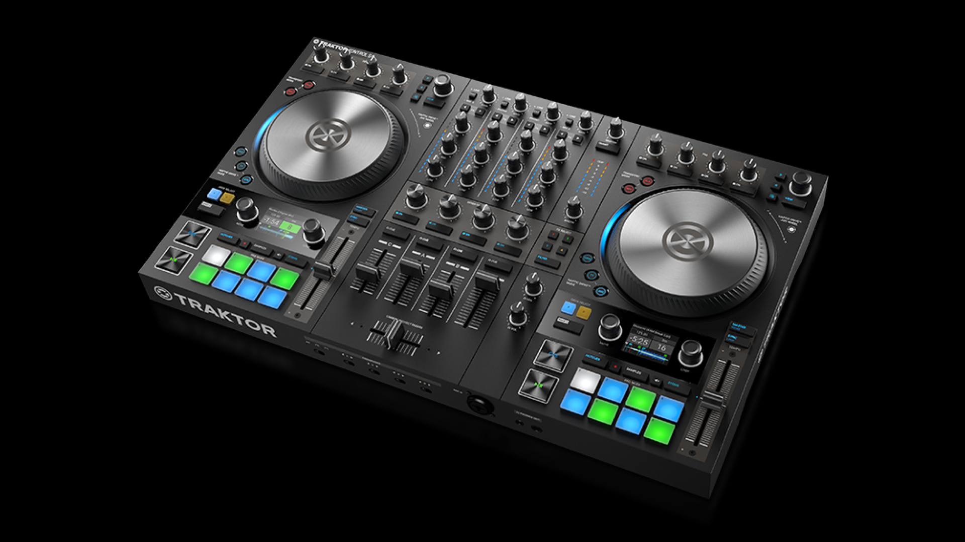 中古品NATIVE INSTRUMENTS TRAKTOR KONTROL S4 Native Instruments Traktor Kontrol S4 MK2 DJ Controller