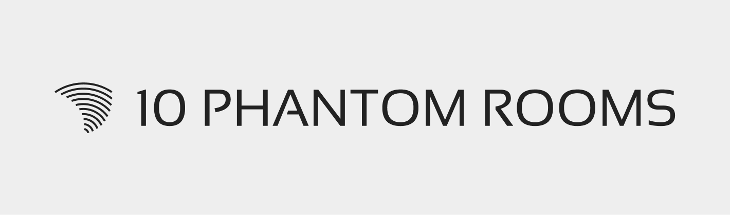 10 Phantom Rooms logo