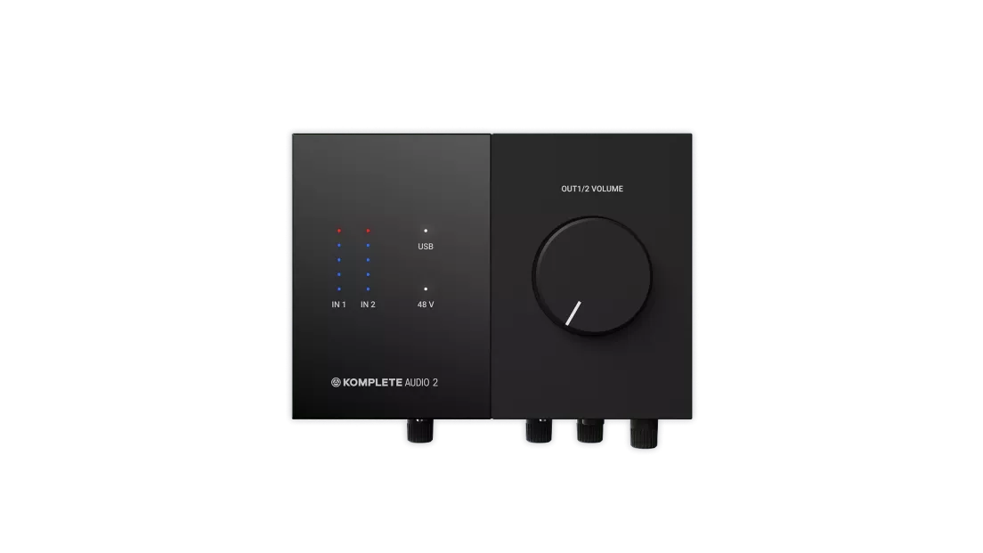 DTM・DAW Native Instruments KOMPLETE AUDIO 2 送料無料】KOMPLETE AUDIO 2/ オーディオインターフェイス / DTM
