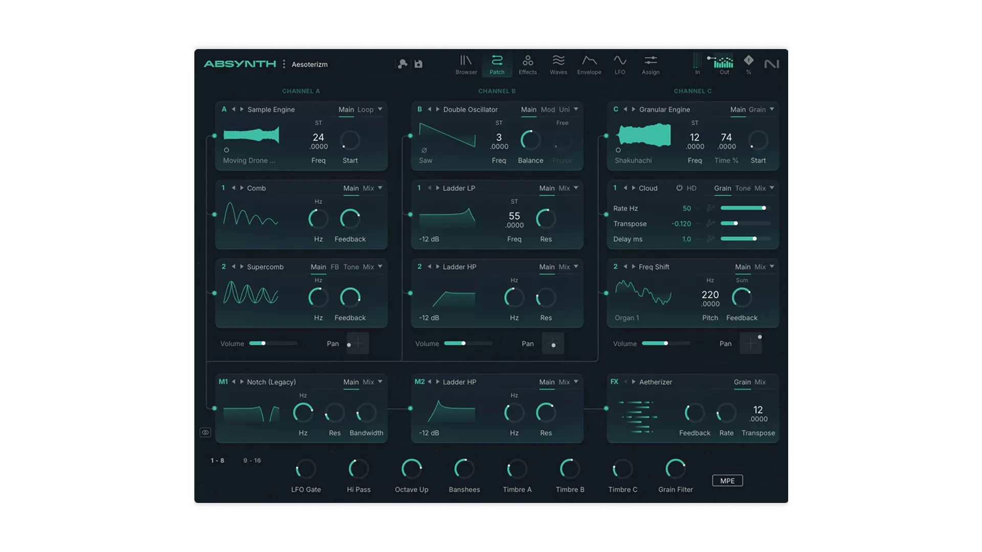 Absynth 6 Screenshot 1