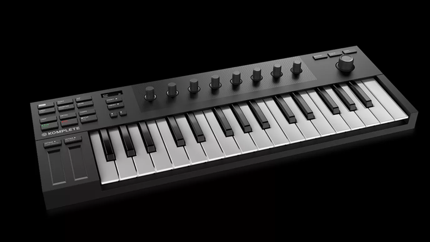KOMPLETE KONTROL M32 MIDIキーボード (音源付き) 640c4598f07d-komplete-kontrol-