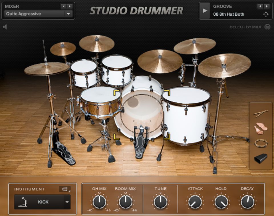 Drums Studio Drummer : The Drums |