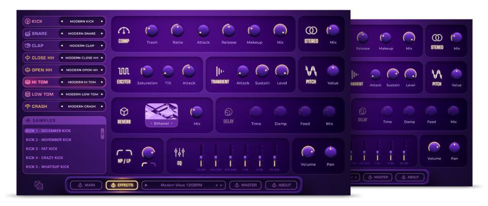 PRISM Modern Pop Drums | Drum sample library