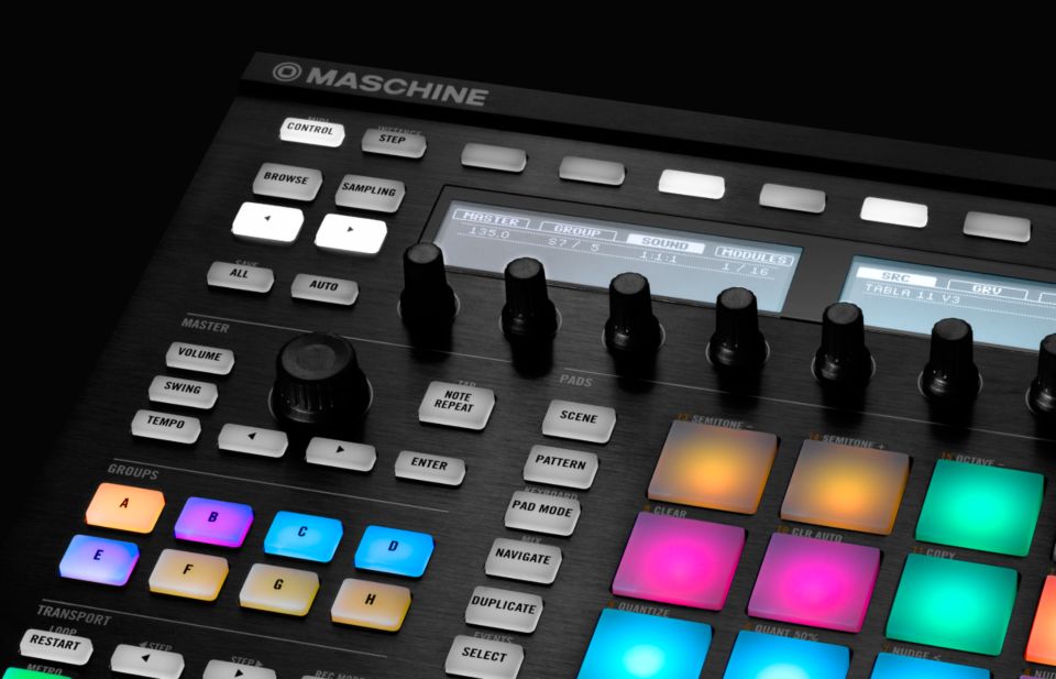 Maschineアクセサリ : Maschineの新たな特徴 | Maschine