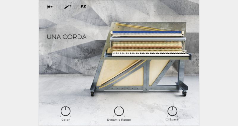 Una Corda – upright piano | Komplete