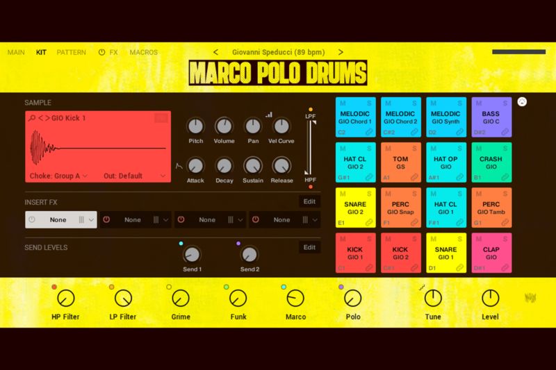 Marco Polo Drums – boom bap drum kits