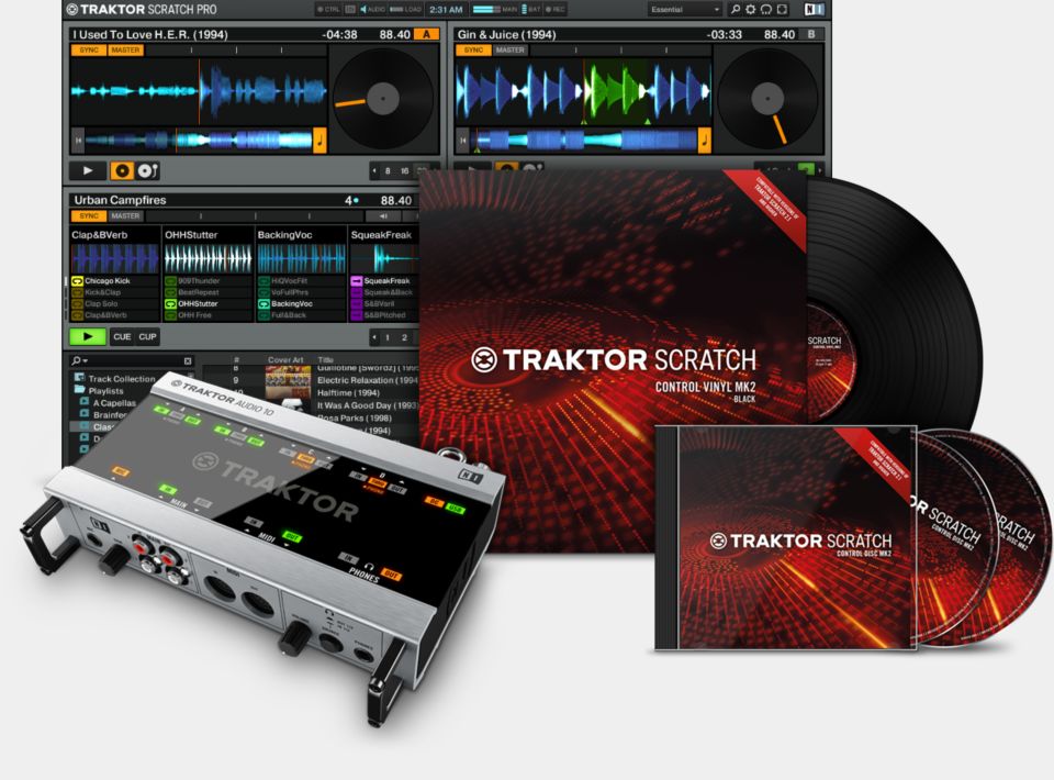 Buy traktor scratch pro 2 software only for free