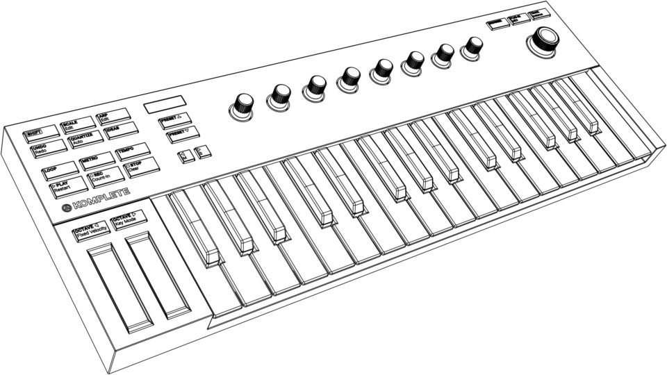 Keyboards : Komplete Kontrol M32 : Specifications | Komplete