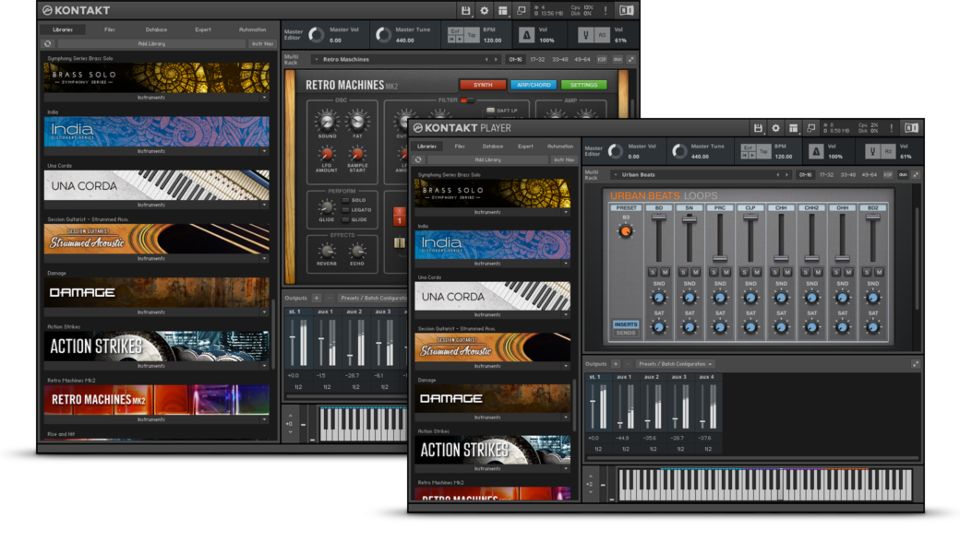 Samplers Kontakt 6 Player Kontakt 6 Player Vs Kontakt 6 Komplete