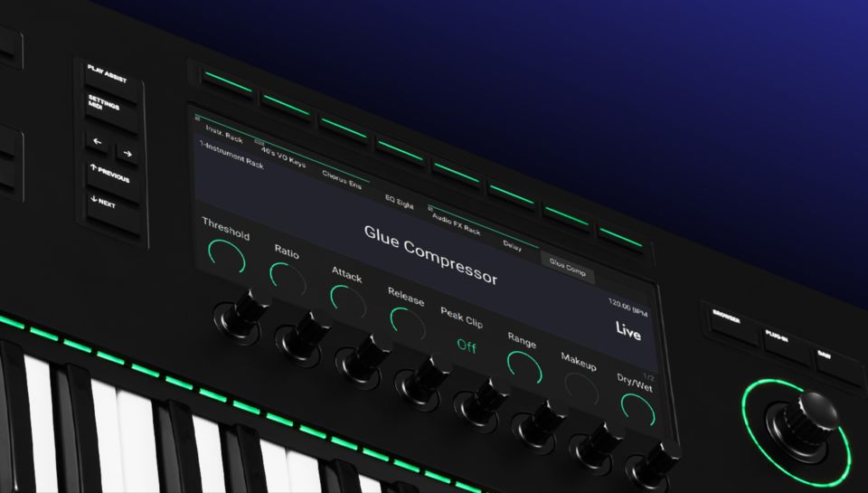 Kontrol S-Series – smart MIDI keyboard controller