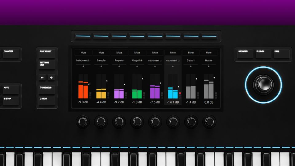 Kontrol S-Series – smart MIDI keyboard controller