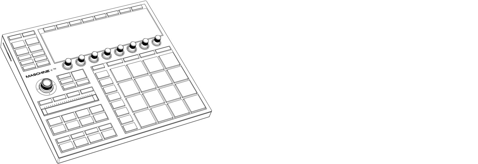 Native Instruments Maschine+ Production and Performance Instrument 1