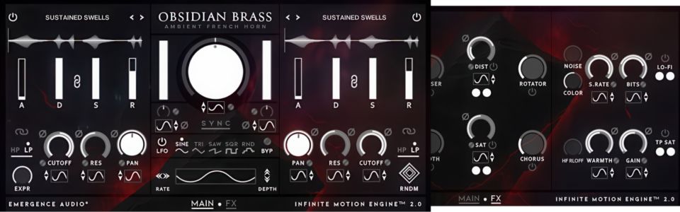 Obsidian Brass | Ambient French horns