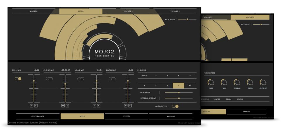 MOJO 2: Horn Section | Virtual instrument
