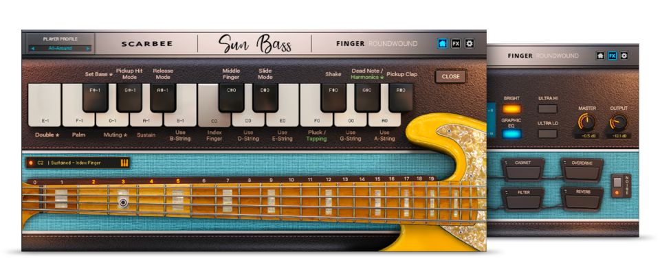 Scarbee Sun Bass – Finger | VST