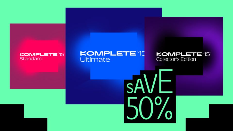 Native Instruments Cyber Sale is live!