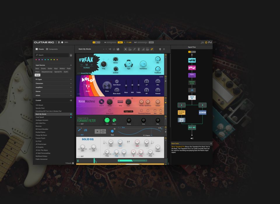 Guitar Rig 7 Pro – virtual amps, pedals, and effects