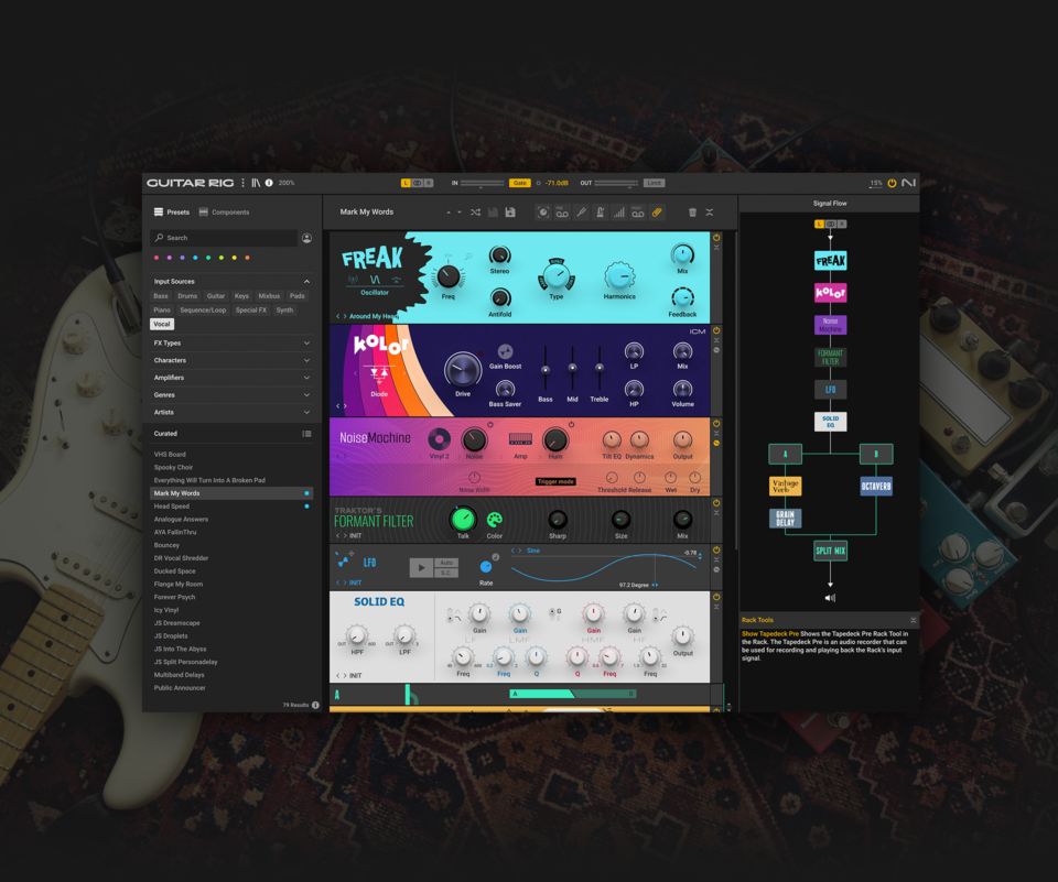 Guitar Rig 7 Pro – virtual amps, pedals, and effects