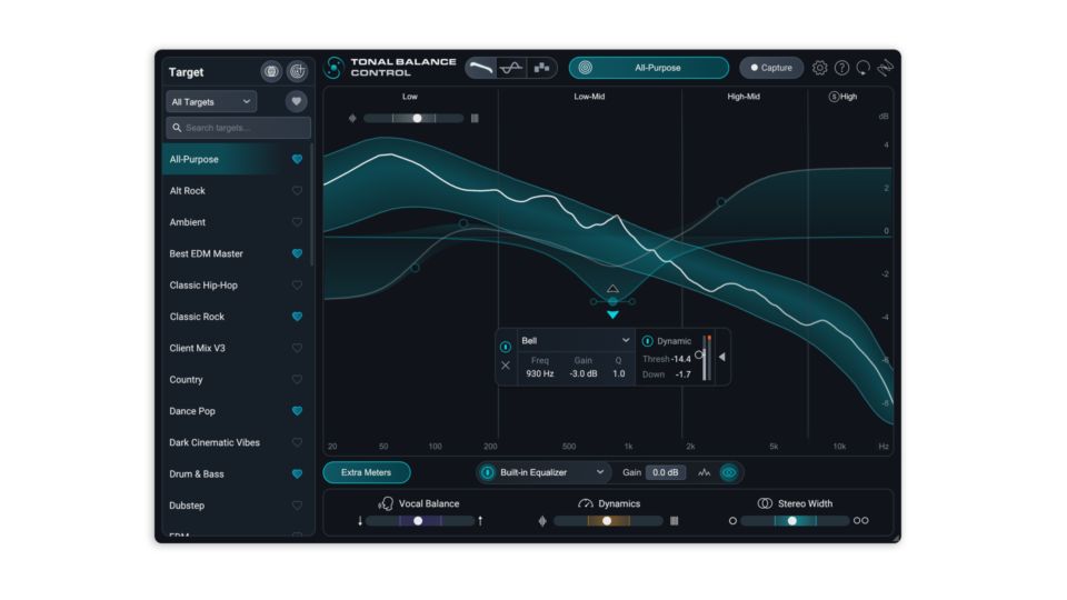 iZotope Tonal Balance Control 3 | All-in-one referencing