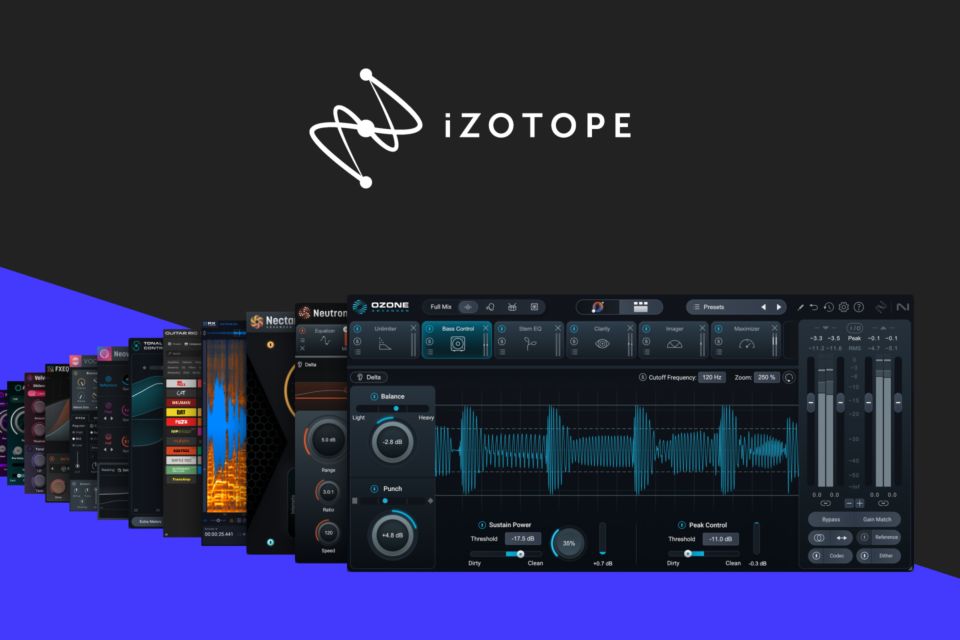 iZotope MPS 9 – AI-powered audio production software