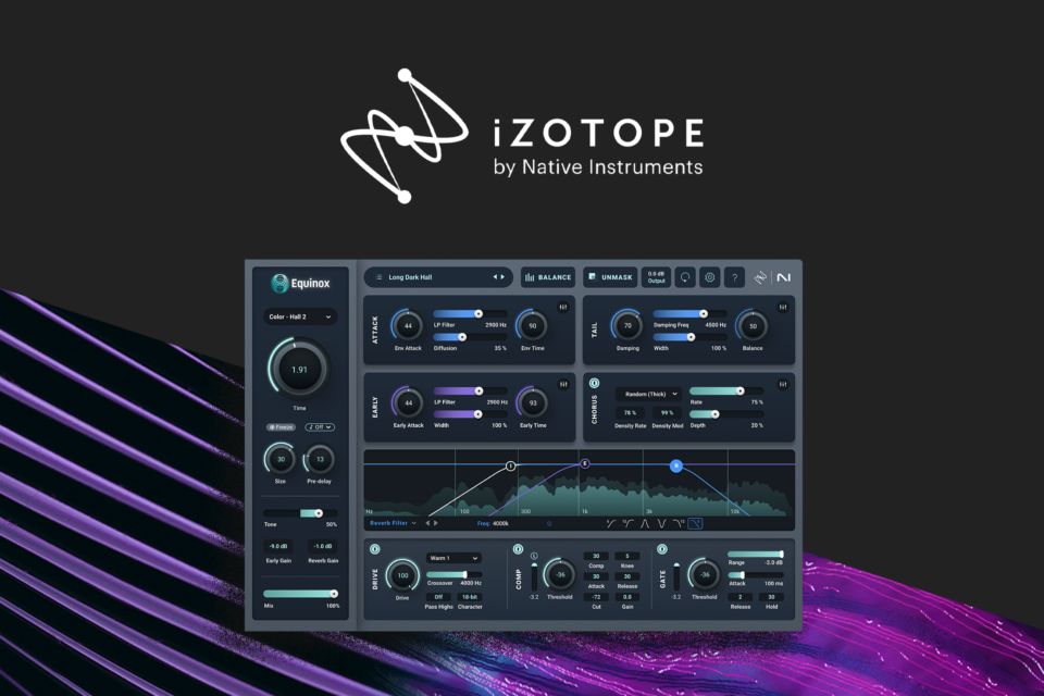その他 Equinox Sampler One p706p5g iZotope Equinox | Pro surround and immersive reverb plugin