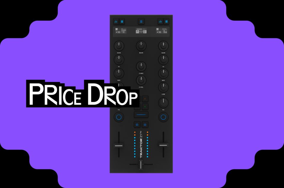 Traktor Z1 MK2 | Compact DJ mixer controller