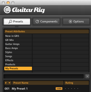 Guitar Rig 5 Preset Bank