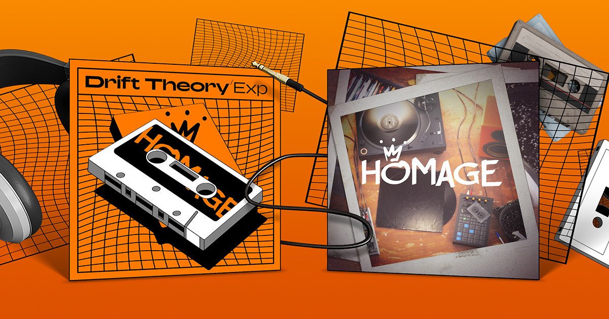 Lo-fi hip hop bundle: Save 50% when you get Homage with Drift Theory.